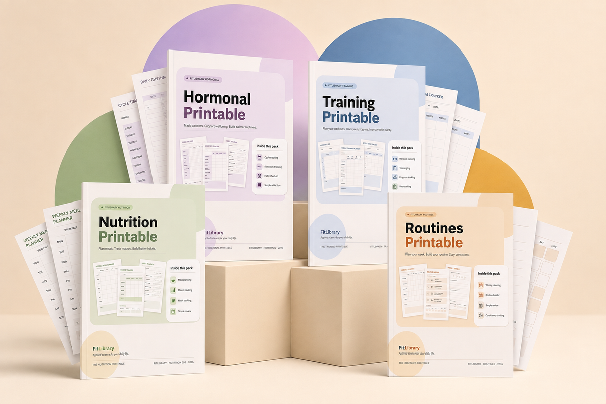 Cover art for the Printable Bundle, every FitLibrary Practical Pack together