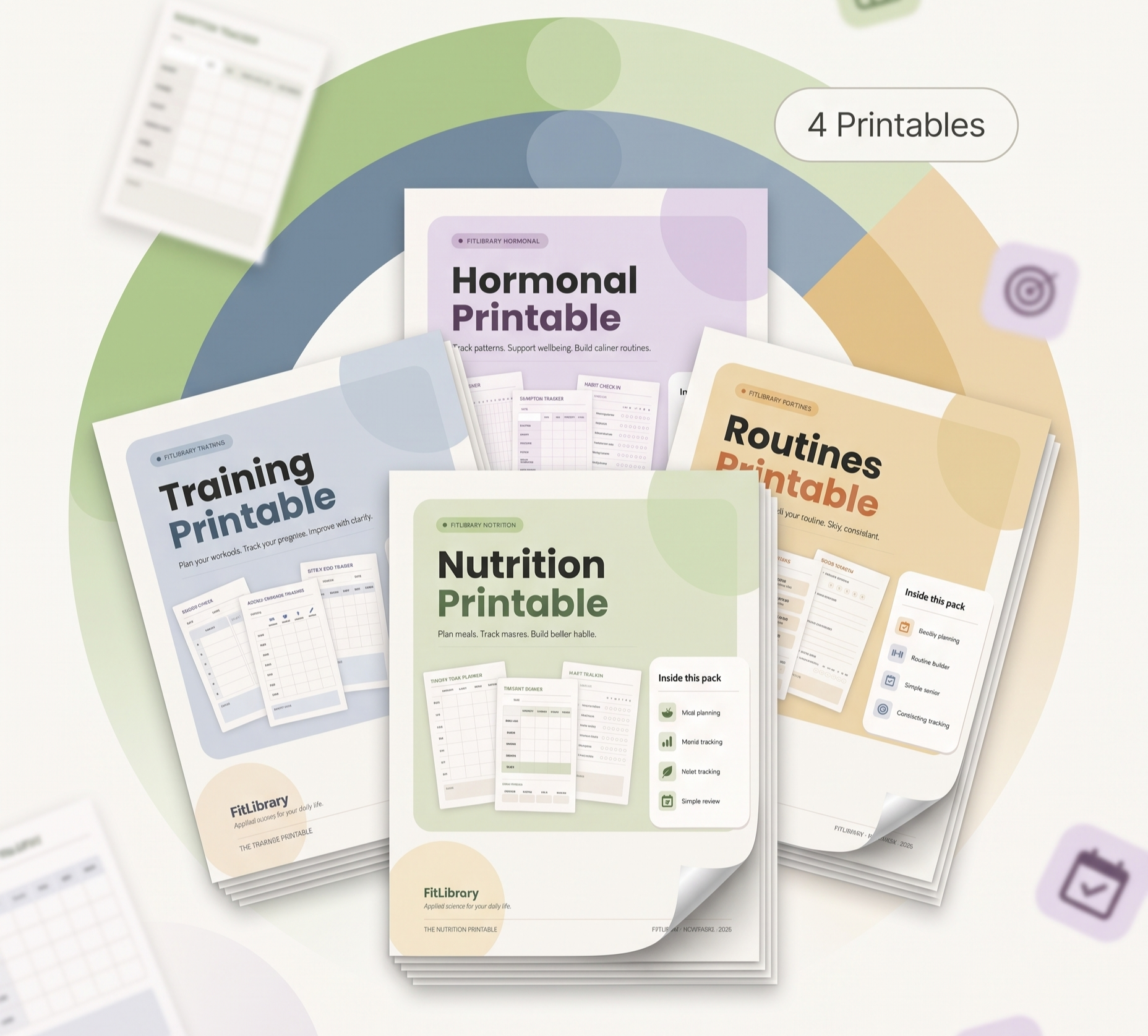 FitLibrary Printable Bundle