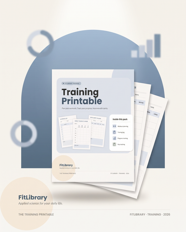 FitLibrary Training Printable